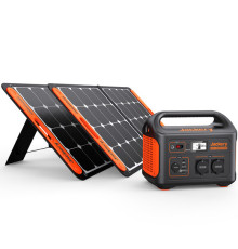 Зарядна станція Jackery Explorer 1000 (1002 Вт·год / 1000 Вт) + 2х Solarsaga 100W