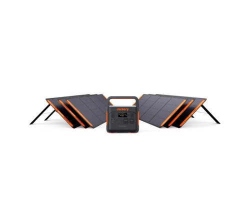 Зарядна станція Jackery Explorer Pro 2000 (2160 Вт·год / 2200 Вт) + 6 Solarsaga 200W + 2 коннектора