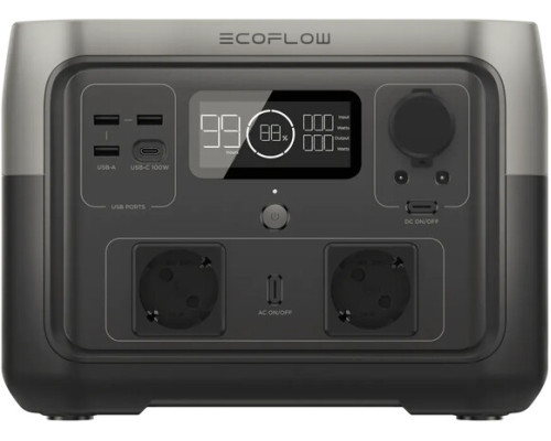 Зарядна станція EcoFlow River 2 Max (512 Вт·год / 500 Вт)