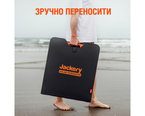Сонячний генератор Jackery 1000 Pro (Explorer 1000 Pro + 4*Solarsaga 200W+2*конектора) (1002 Вт·год / 1000 Вт)