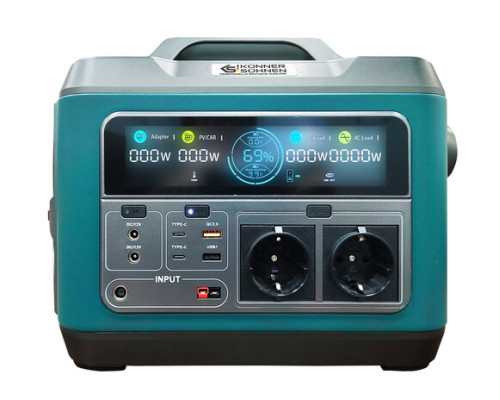 Зарядна станція Konner&Sohnen KS 1200PS-FC (1110 Вт·год / 1200 Вт)