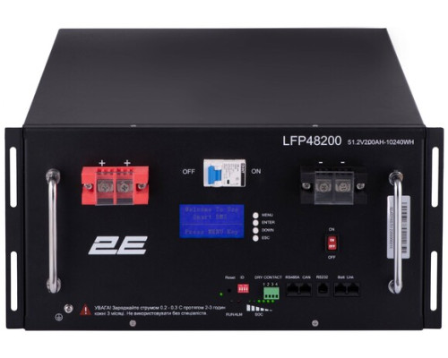 Акумуляторна батарея 2E LFP48200 48В/200 Аг (2E-LFP48200-LCD)