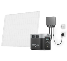 Комплект енергонезалежності EcoFlow PowerStream - мікроінвертор 800W + зарядна станція Delta Max 2000 (2016 Вт·ч / 2400 Вт)