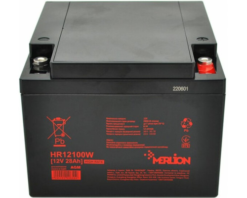 Акумуляторна батарея Merlion HR12100W (655)