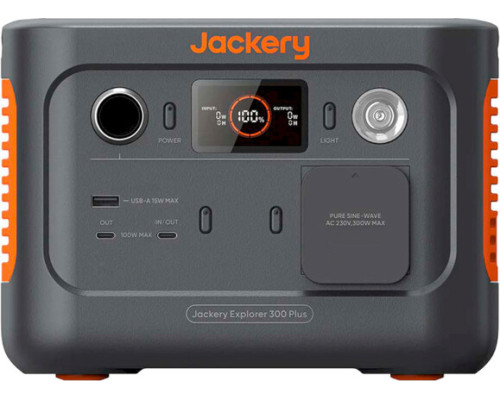 Портативна зарядна станція Jackery EXPLORER 300 Plus 288WH (288 Вт·ч / 300 Вт)