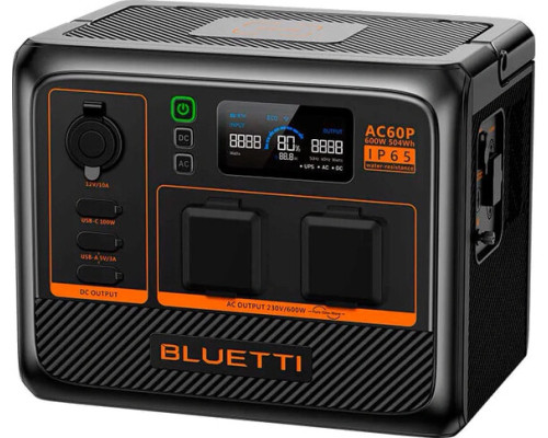 Портативна зарядна станція BLUETTI AC60P 600W