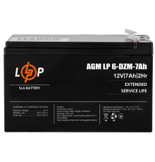 Тяговий акумулятор Logicpower 6-DZM 12В, 7 Аг (16152)