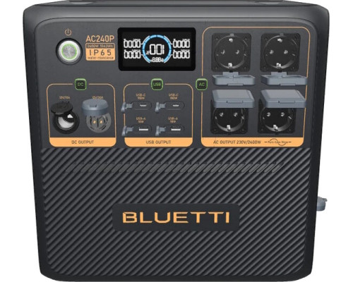 Зарядна станція Bluetti AC240P (1843 Вт·ч / 2400 Вт)