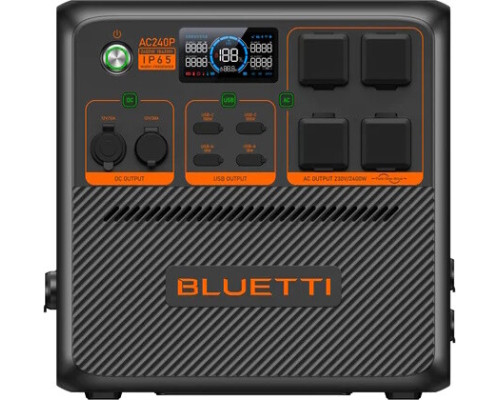 Зарядна станція Bluetti AC240P (1843 Вт·ч / 2400 Вт)