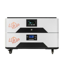 Система резервного живлення Logicpower LP Autonomic Ultra F5.0-12 kWh (12000 Вт·год / 5000 Вт), біло-чорна