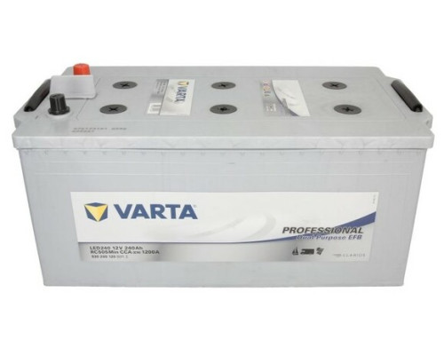 Тяговий акумулятор Varta Professional Dual Purpose EFB 12V 240Ah 1200A (VA930240120)