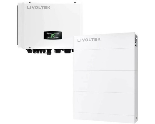 Гібридний інвертор Livoltek All-in-One ESS 3-Phase 30 кВт з АКБ 30 кВт·год та BMS + ADAPTER (3-Phase 30+30)