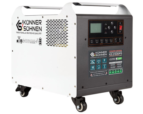 Зарядна станція Konner&Sohnen KS 2500PS (2560 Вт·год / 2500 Вт)