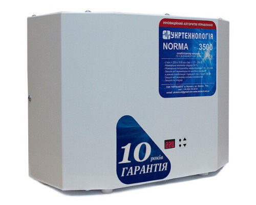 Стабілізатор напруги Укртехнологія Norma 3500 HV