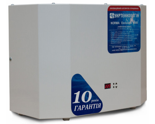 Стабілізатор напруги Укртехнологія Norma Exclusive 9000