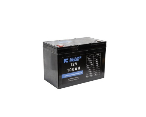 Акумулятор Allure Prime BMS-100A, 12.8В, 100 Аг (CD-12100-LFP)