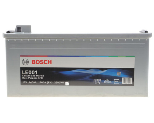Акумулятор Bosch Dual Purpose EFB 12В, 230 Аг, 1200 A (0 092 LE0 010)