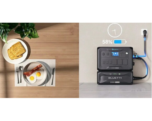 Купити зарядна станція Bluetti 3000W AC300+B300K (2764.8 Вт·год / 3000 Вт)