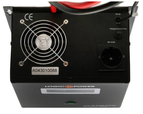 Джерело безперебійного живлення Logicpower LPY- W - PSW-500VA + (350Вт) 5A/10A