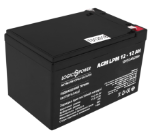 Акумулятор Logicpower AGM LPM 12 - 12 AH