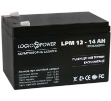 Акумулятор Logicpower AGM LPM 12 - 14 AH