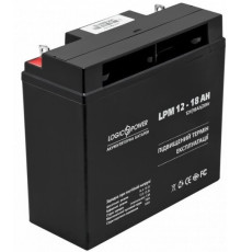 Акумулятор Logicpower AGM LPM 12 - 18 AH
