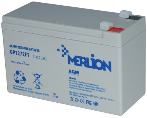 Акумуляторна батарея MERLION AGM GP1272F1 (6007)