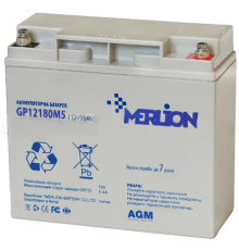 Акумуляторна батарея MERLION AGM GP1218M5 (6013)