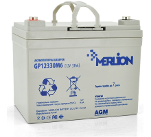 Акумуляторна батарея MERLION AGM GP12330M6 (6015)
