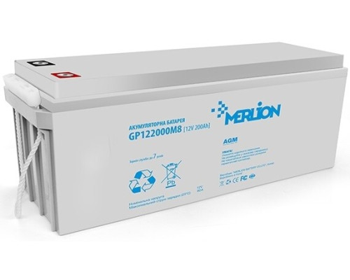 Акумуляторна батарея MERLION AGM GP122000M8 (2032)
