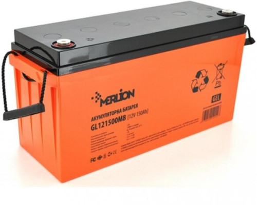 Акумуляторна батарея MERLION GL121500M8 (14242)