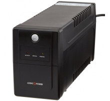 Лінійно-інтерактивне ДБЖ LogicPower LPM-700VA-P (490Вт)