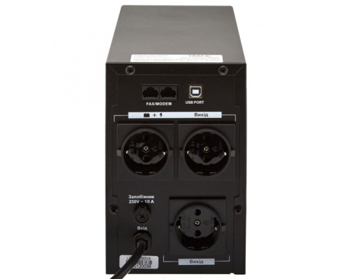 Лінійно-інтерактивне ДБЖ LogicPower LPM-U1250VA (875Вт)