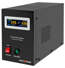 ДБЖ з правильною синусоїдою Logicpower LPY-B-PSW-1500VA + (1050 Вт)