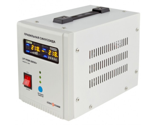 ДБЖ з правильною синусоїдою Logicpower LPY-PSW-500VA + (350 Вт)