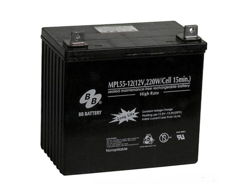 Акумулятор для ДБЖ BB Battery MPL55-12 / UPS12200W