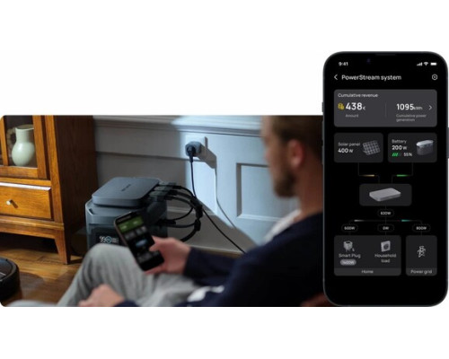 Купити мікроінвертор EcoFlow PowerStream 800W (EFPowerStreamMI-EU-800W)