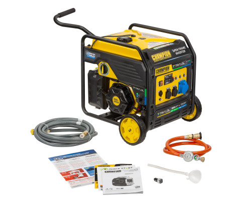 CHAMPION ТРИПАЛИВНИЙ ІНВЕРТОРНИЙ ГЕНЕРАТОР ВІДКРИТОГО ТИПУ 9000Вт