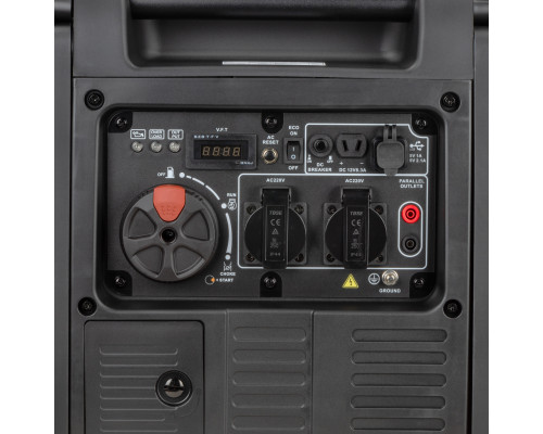 Инверторный  генератор Weekender Smart 3500iSE закрытого типа, со стартером